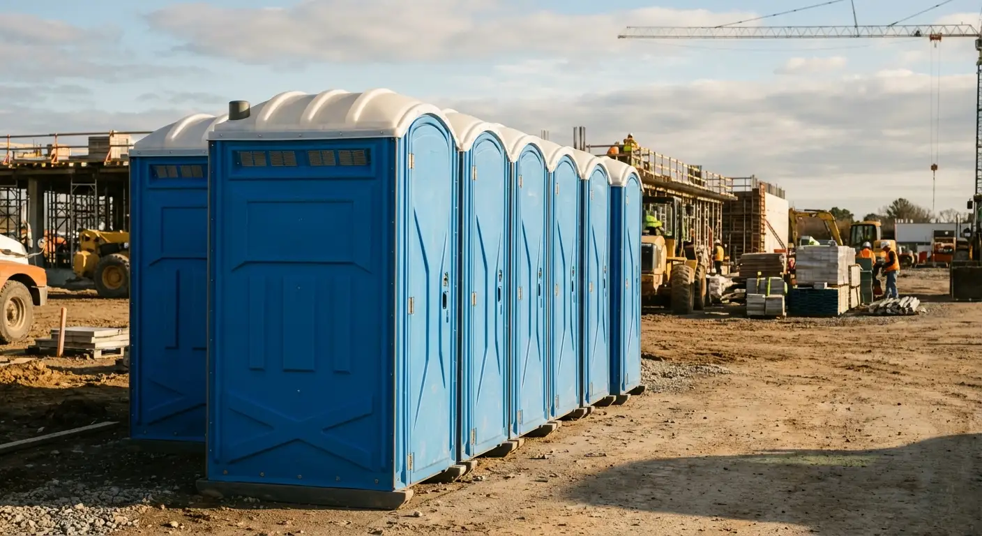 Luxury restroom trailer rental background in New Haven, CT