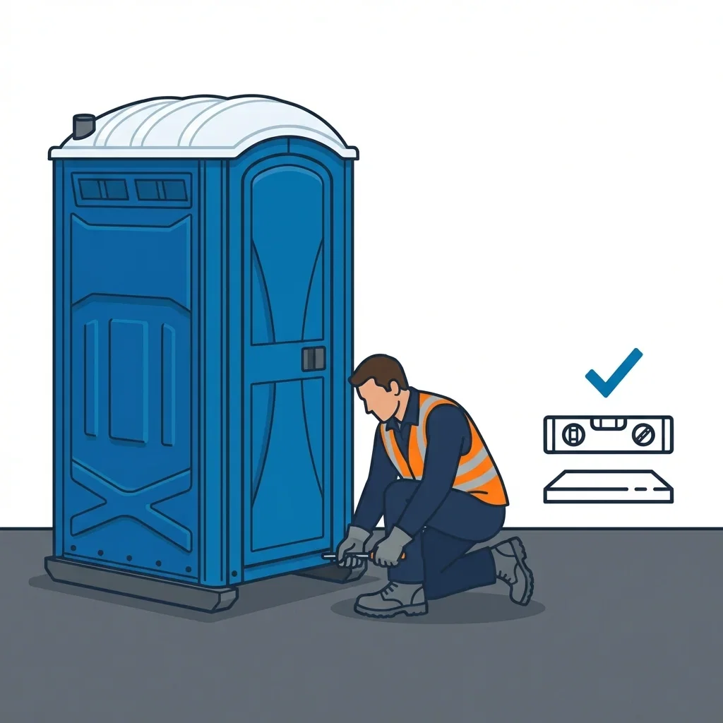 Infographic detailing flat floor entry safety indicators and symptoms in New Haven, CT